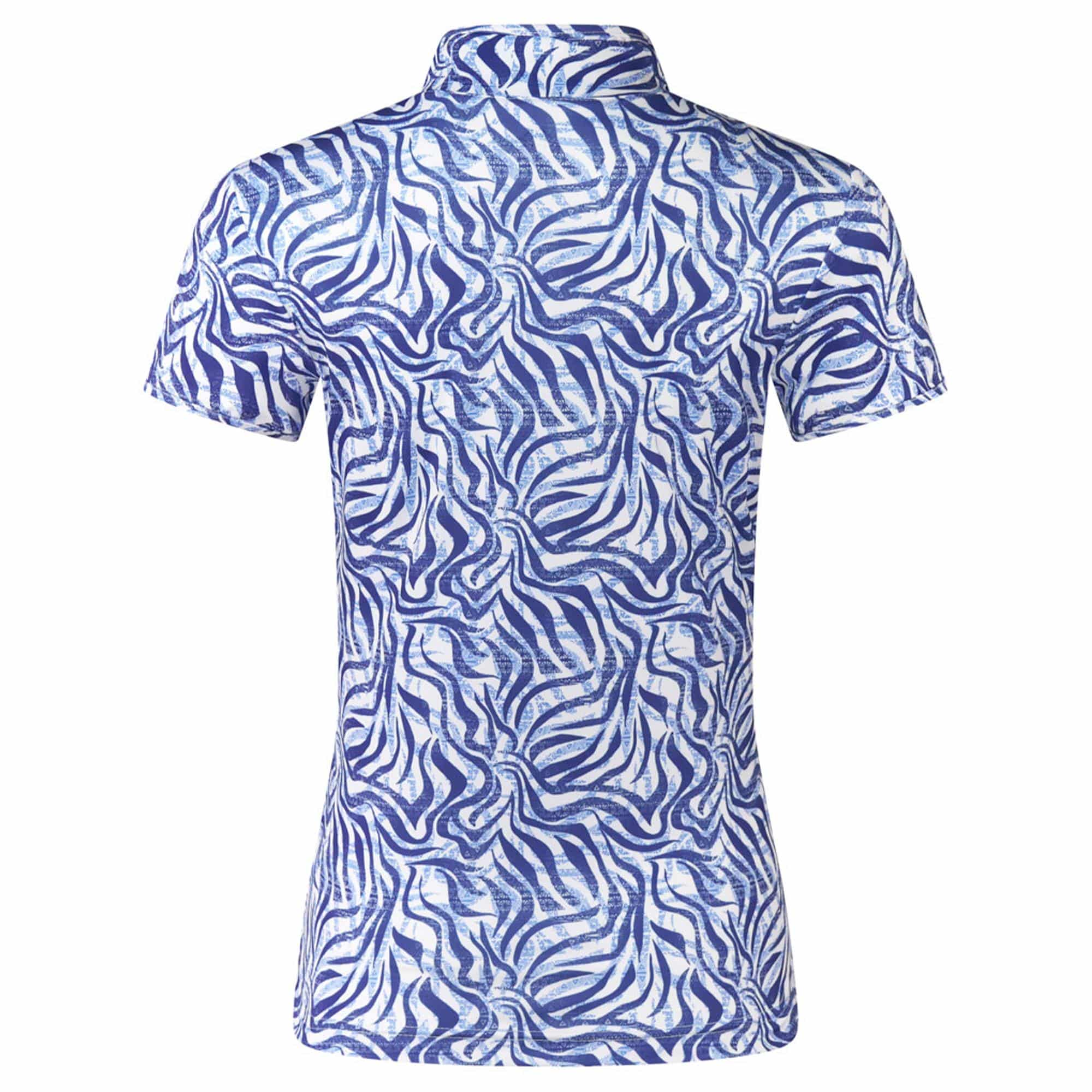 Pure Golf Rise Ladies Golf Polo Shirt Indigo Jungle